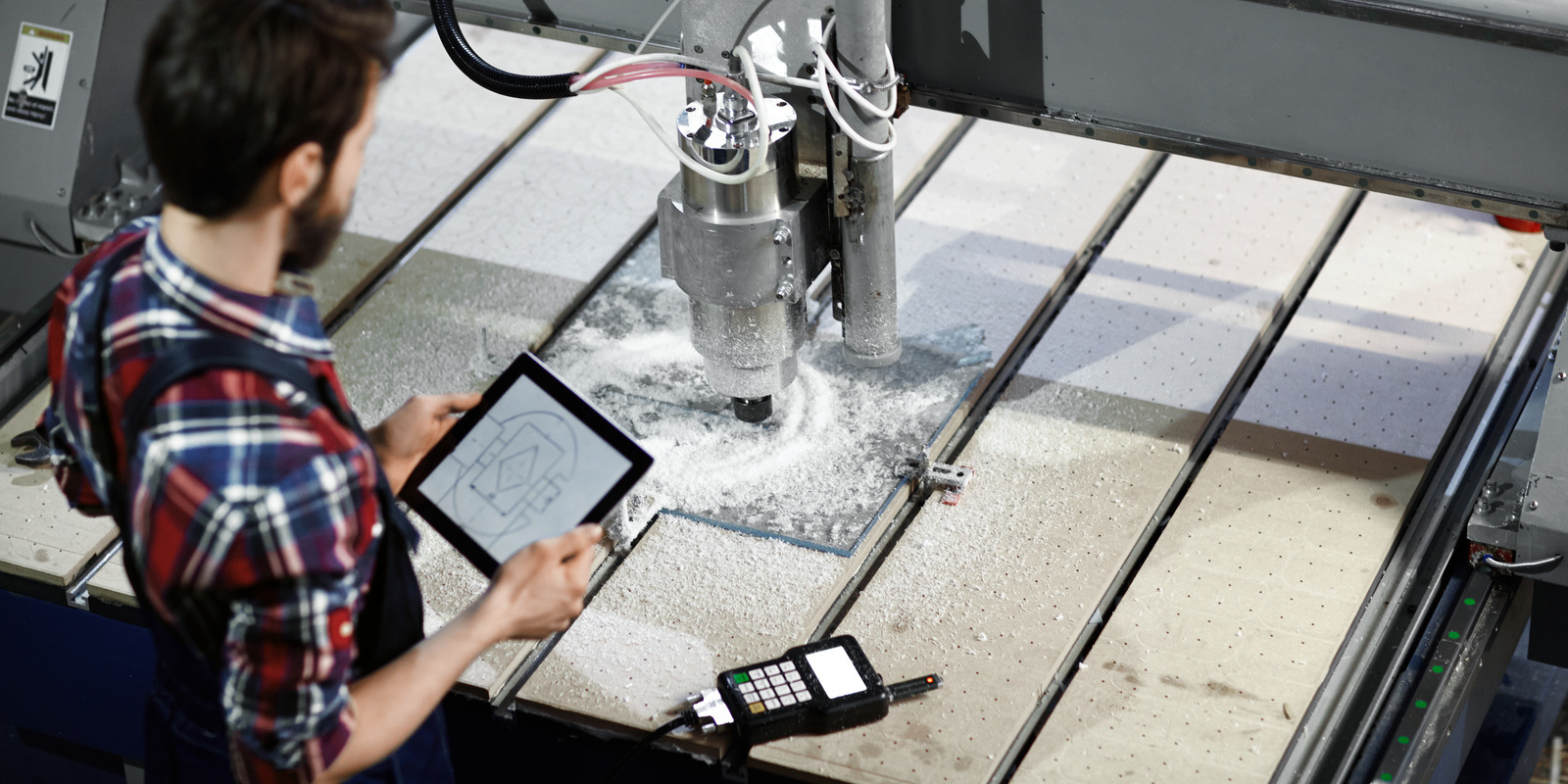 Safe industrial production of stone and glass Safe industrial production of stone and glass with Kärcher