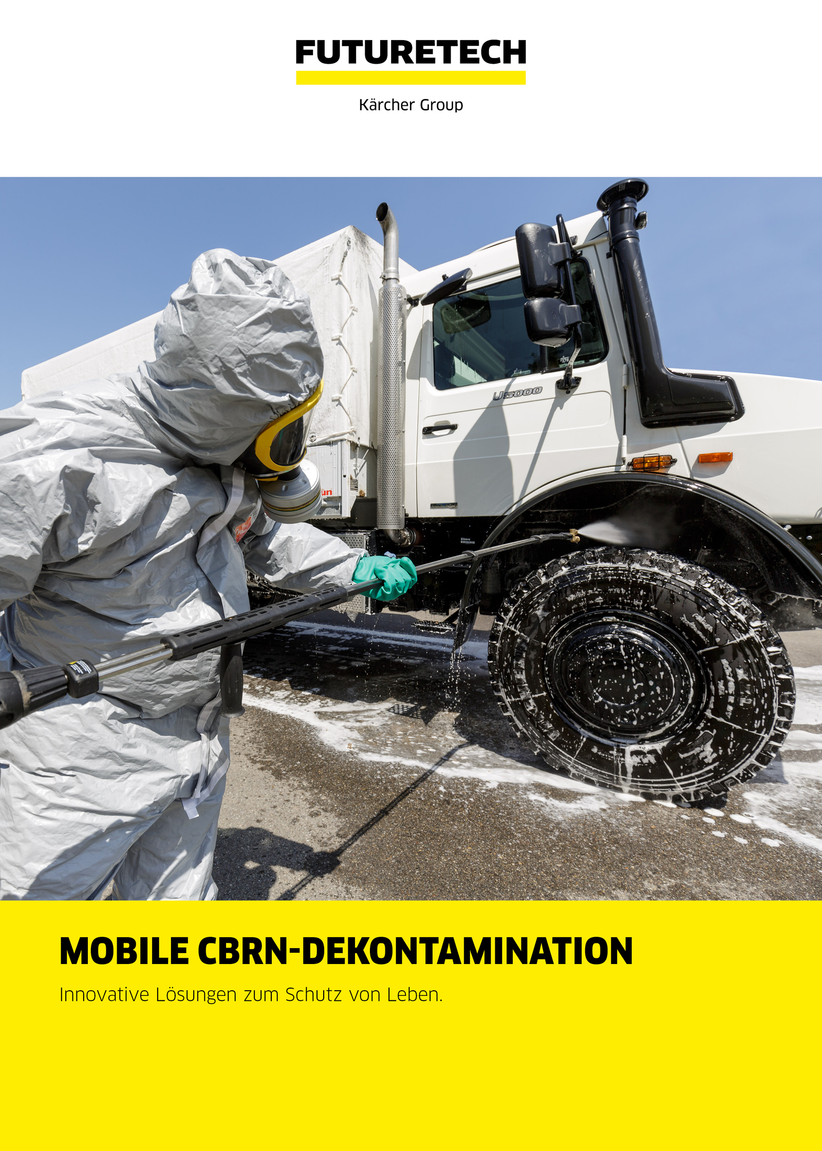 Broschüre Mobile CBRN-Dekontamination