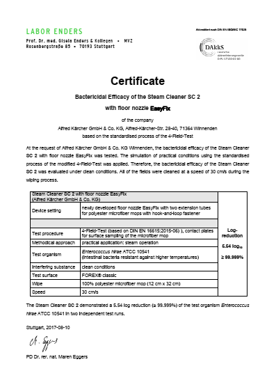 SC certificate