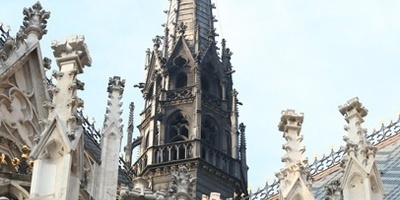 Bécs háztetői fölött