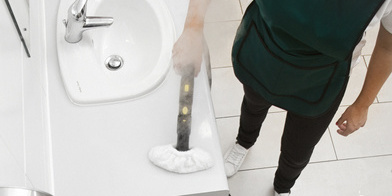Limpieza con vapor Limpieza a vapor con Kärcher