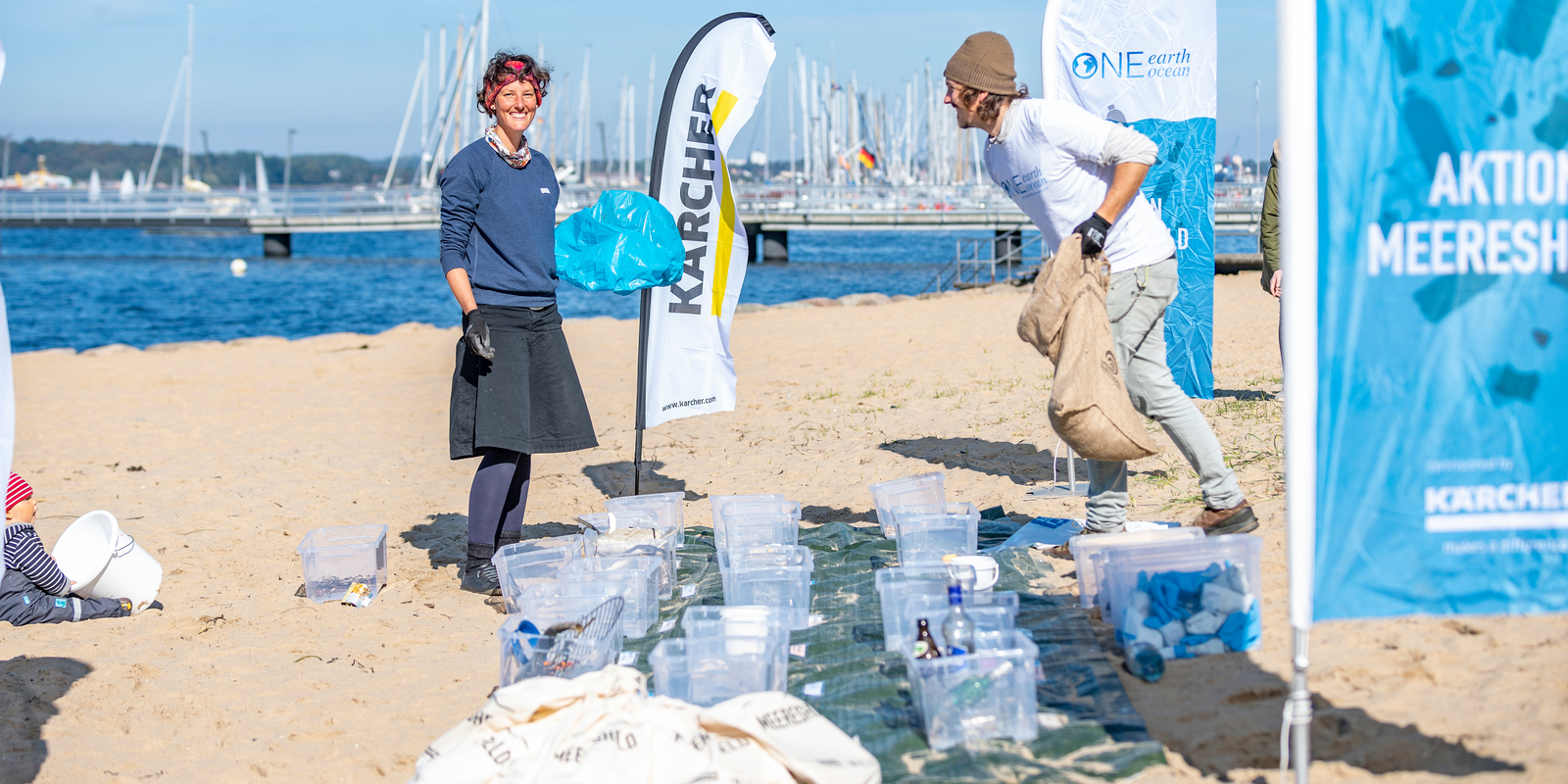 Campaign against the littering of the oceans Kaercher campaign against the littering of the oceans