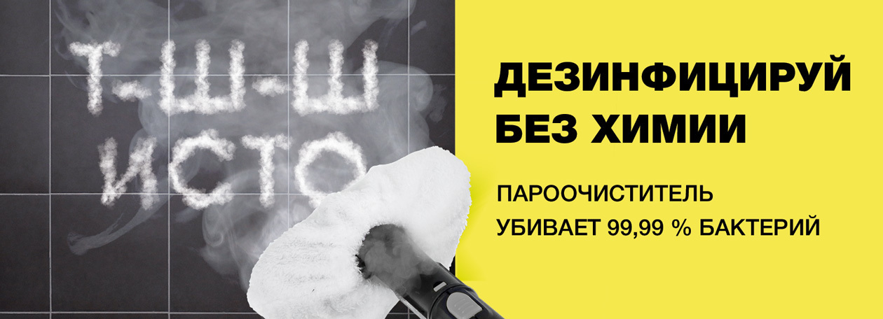 Пароочистители | Керхер Украина