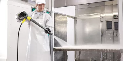 Kärcher hot water high-pressure cleaners for disinfection cleaning