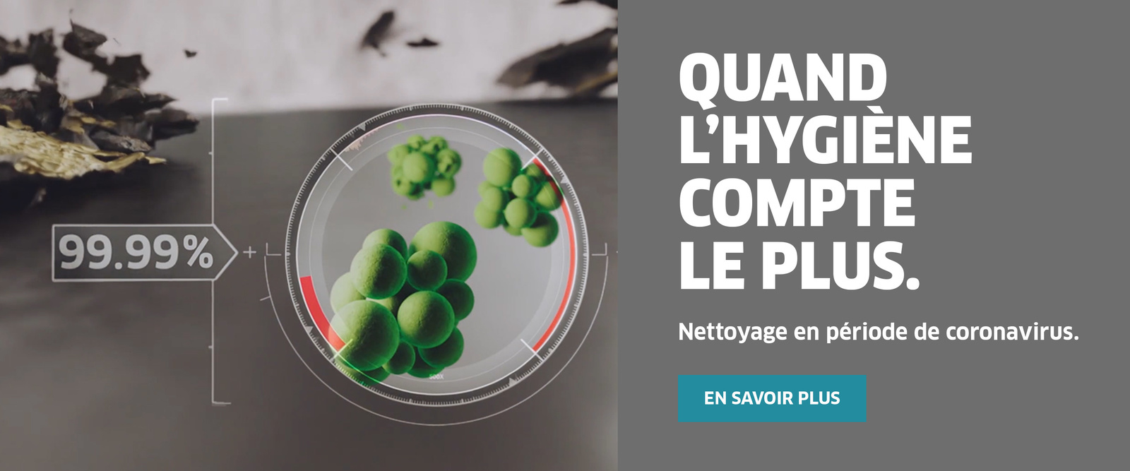 Quand l'hygiène compte le plus