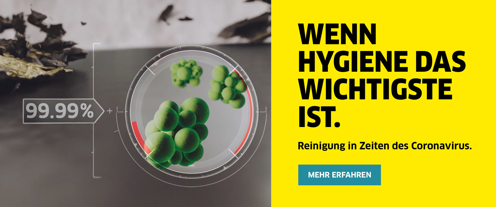 Wenn Hygiene das Wichtigste ist