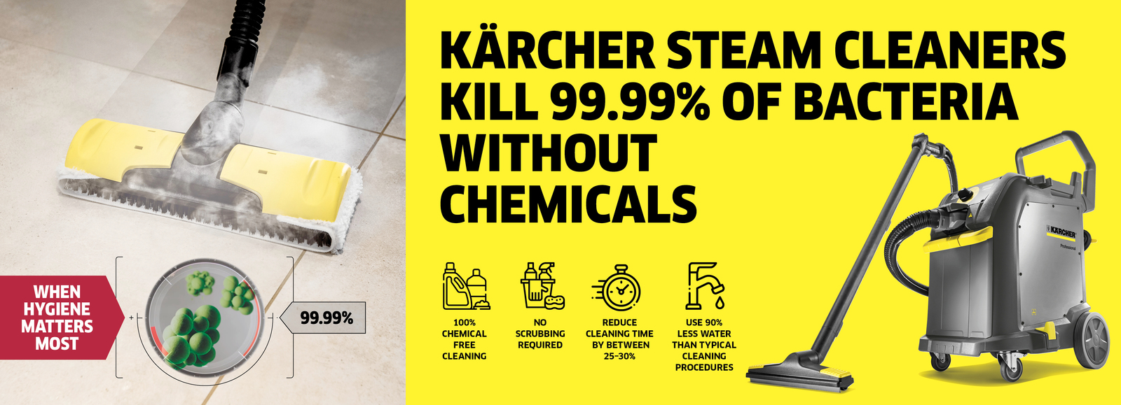 steam Karcher commercial steam cleaners
