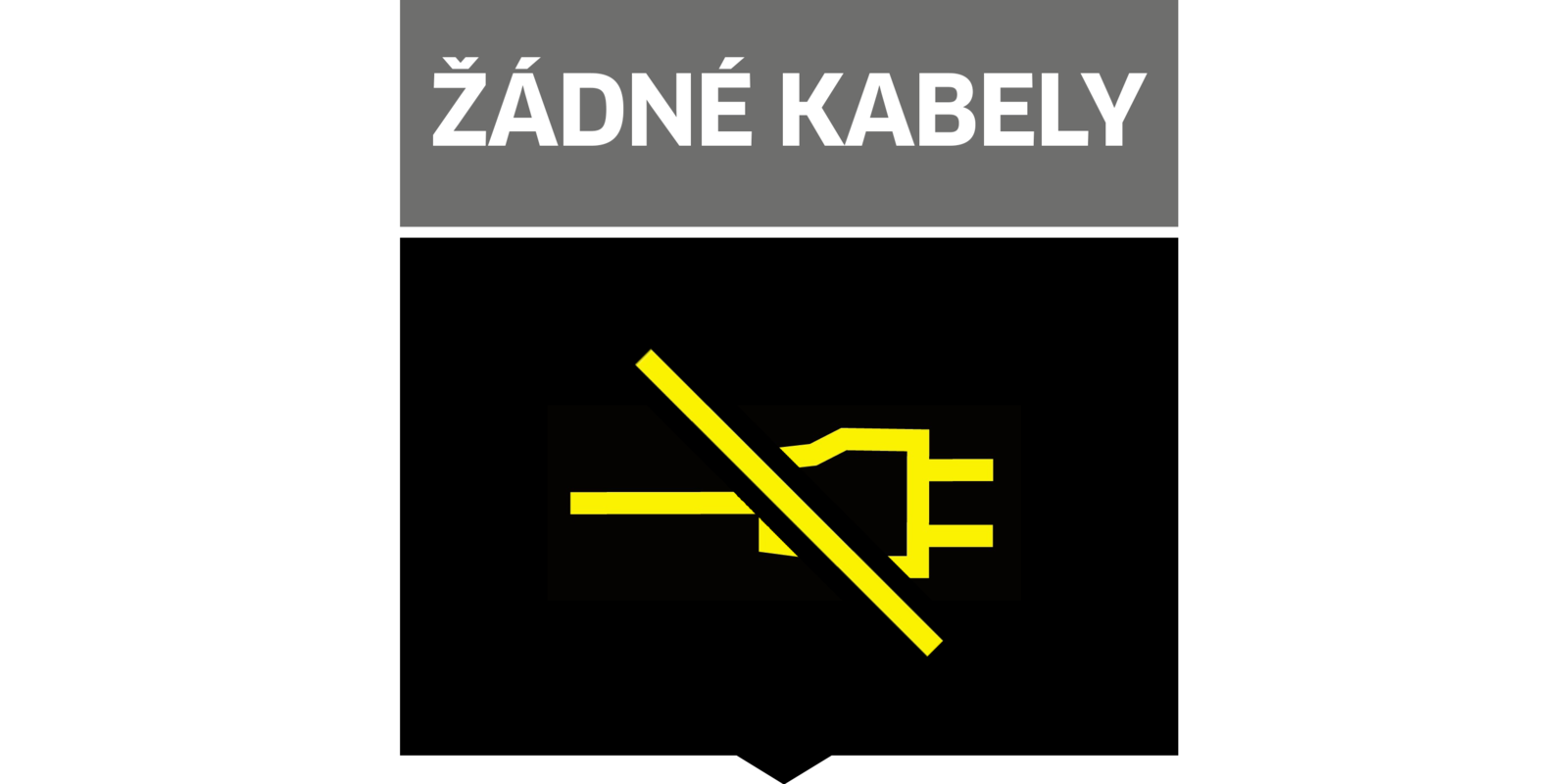Žádné kabely, volnost pohybu Žádné kabely, volnost pohybu