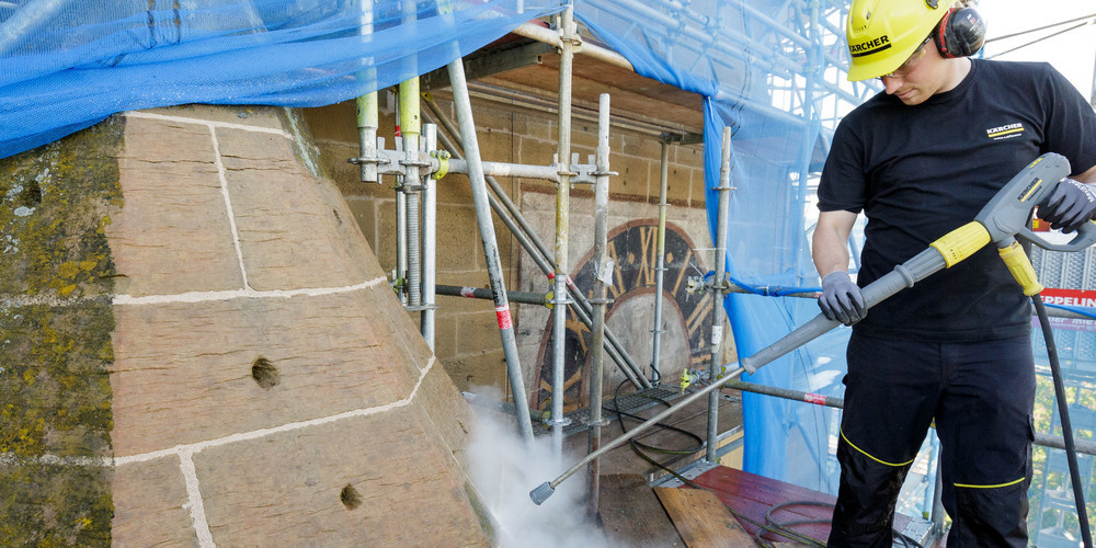 Kärcher představuje způsoby čištění fasády
