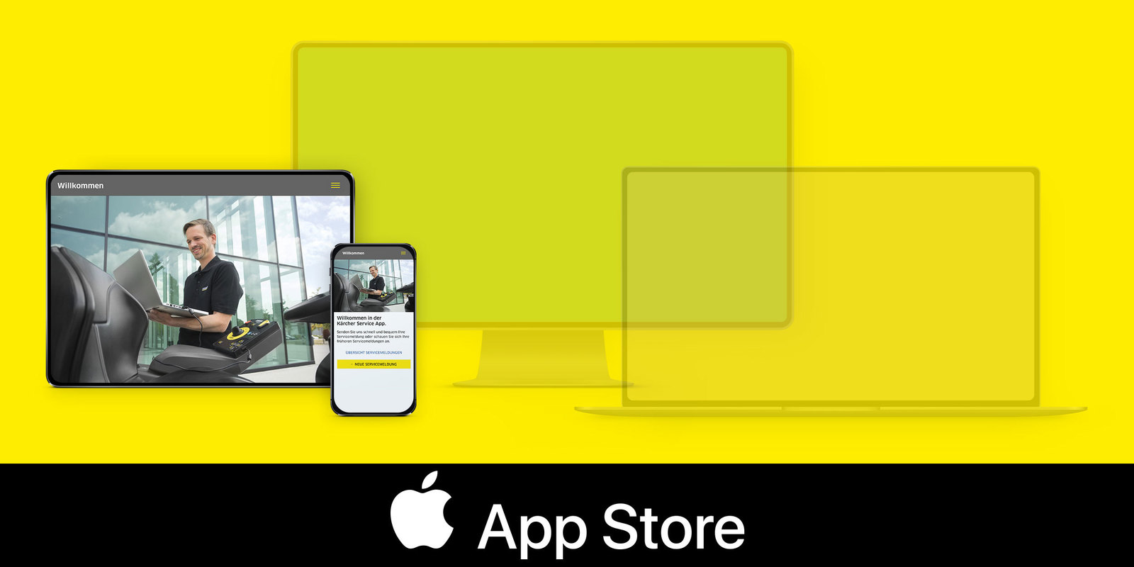 Application Kärcher Service dans l'App Store