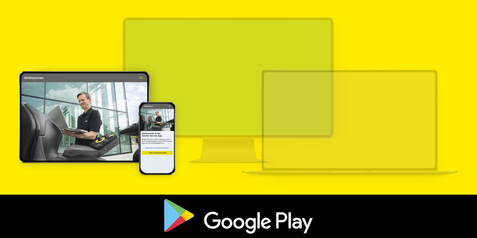 Application Kärcher Service dans le Play Store