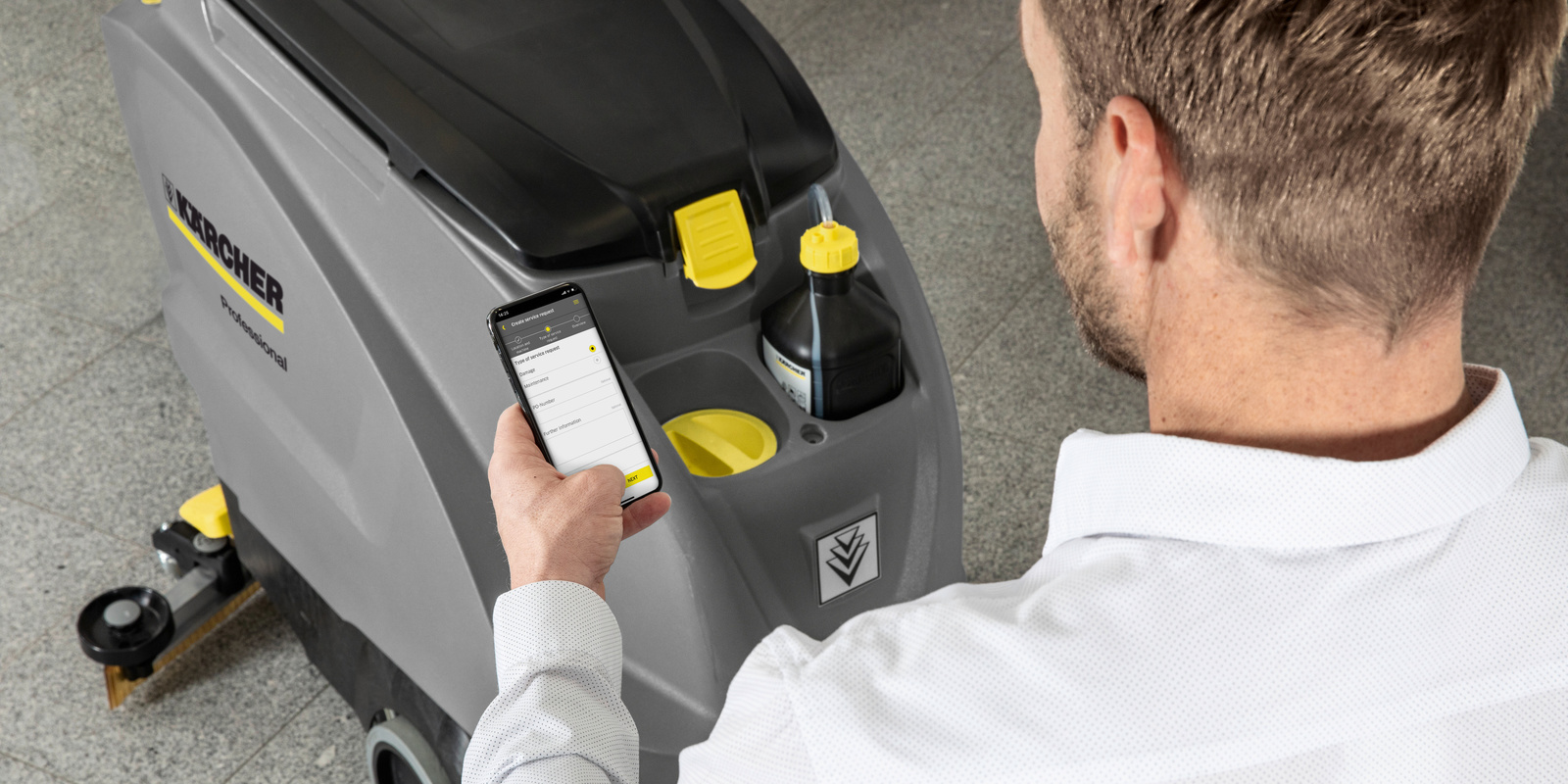 Application Kärcher Service