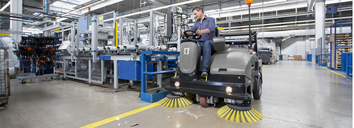 Principais aplicações de equipamentos para varrição industrial Principais aplicações de equipamentos para varrição industrial