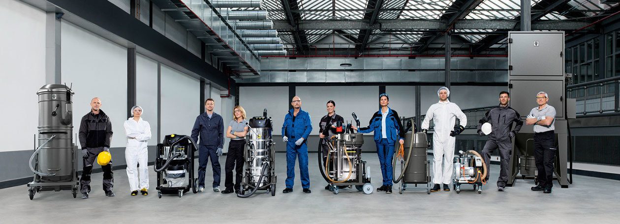 Header industriesauger