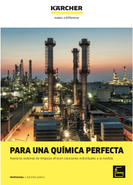 Tapa Folleto Industria Quimica