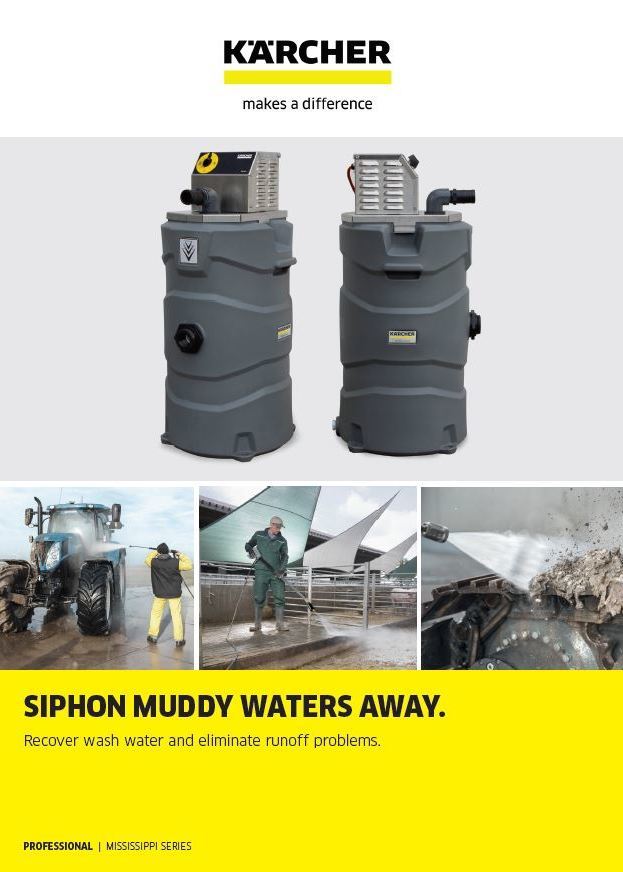 Kärcher Mississippi Recovery water treatment unit