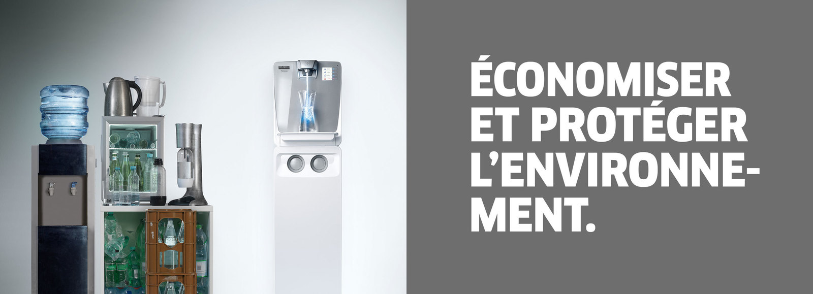 Les fontaines à eau Kärcher – l'alternative durable