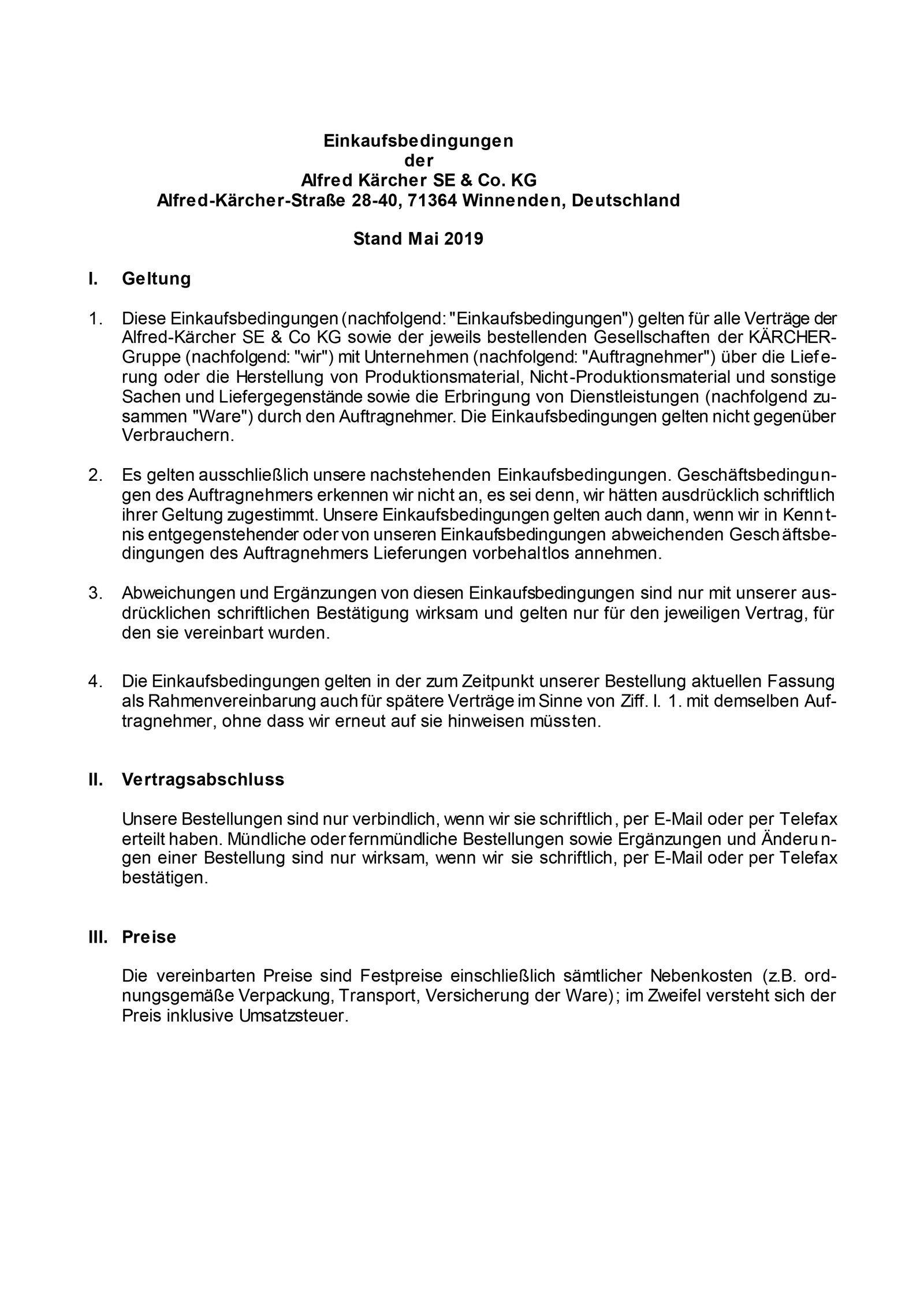 Einkaufsbedingungen 2020.