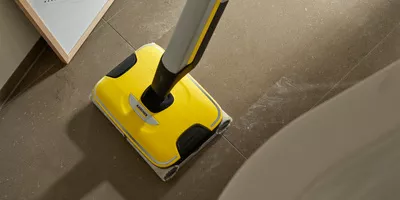 Yellow Karcher FC5 Hard Floor Tile Surface Cleaner Wet & Dry Wipe & Vacuum Home 
