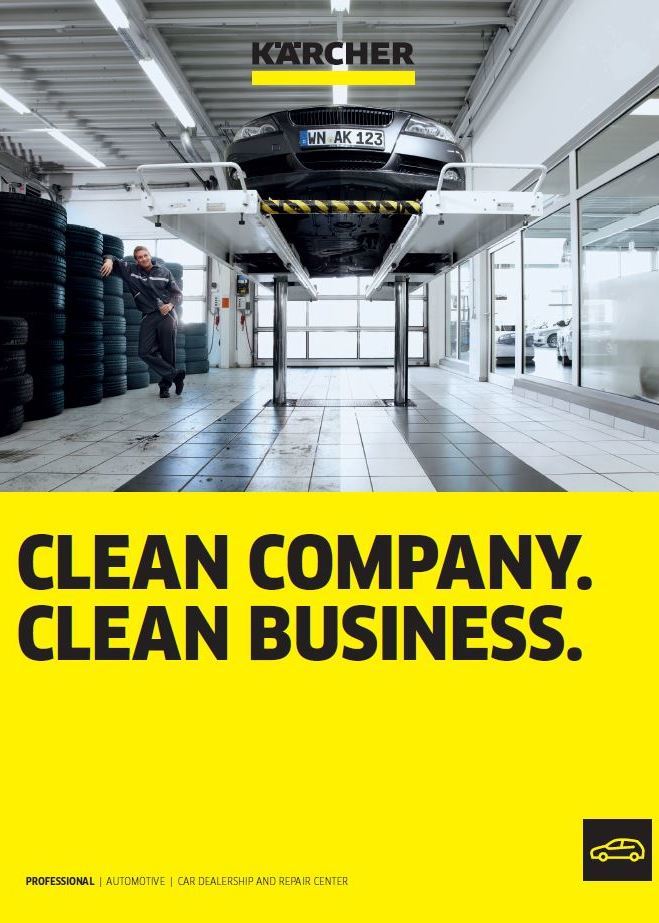 Kärcher Canada - Professional equipment - Automotive Industry Brochure	