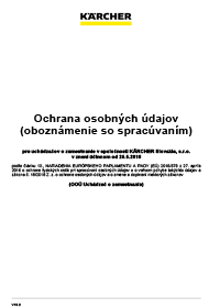KARCHER_ochrana_osobných_údajov_uchádzač o zamestnanie