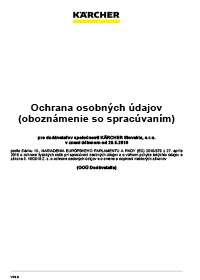 KARCHER-ochrana_osobných_údajov_dodávatelia