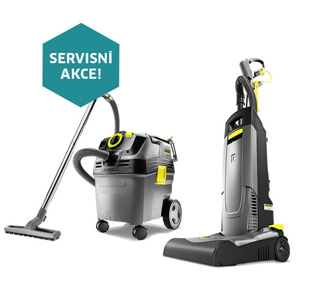 Servisní akce na profesionální vysavače Servisní akce na profesionální vysavače