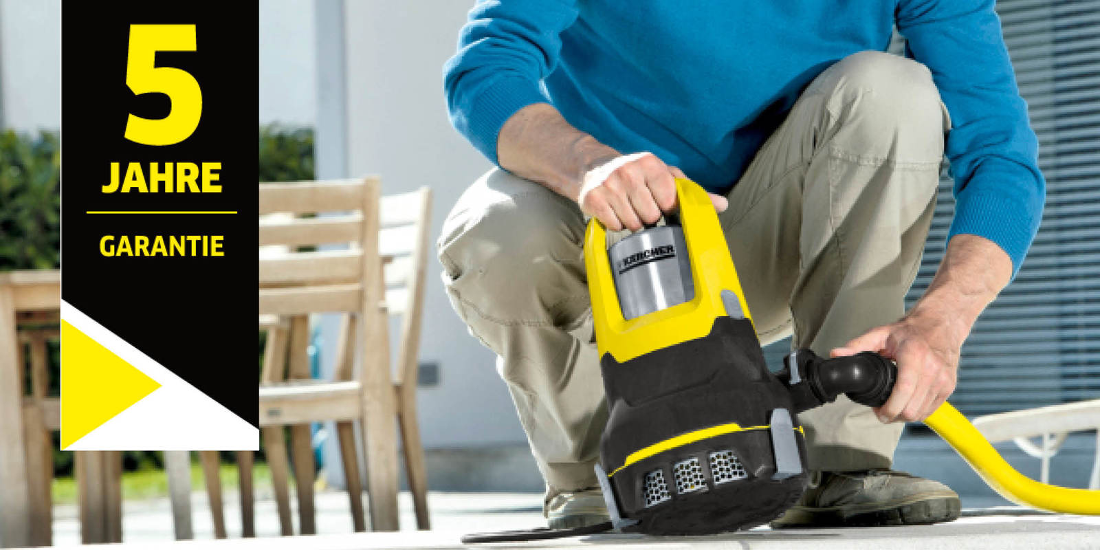 Garantieverlängerung Pumpen Garantieverlängerung für Kärcher Pumpen