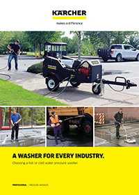 Kärcher Pressure Washers for Every Industry Kärcher commercial pressure washers for every industry brochure cover