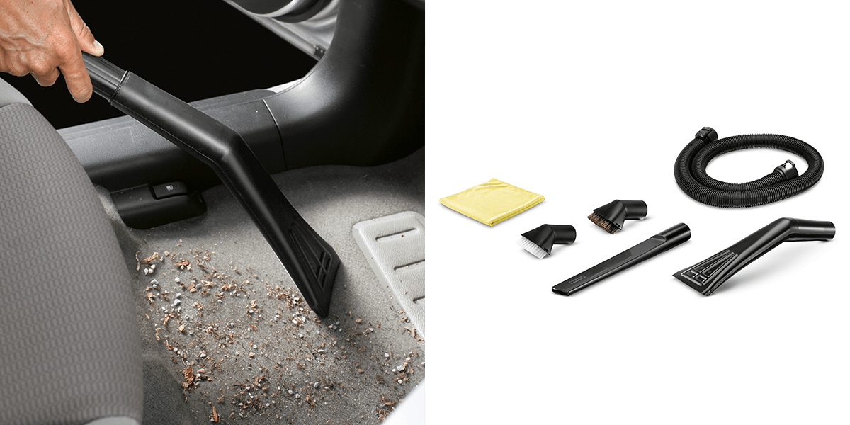 ケルヒャーバキュームクリーナー　アクセサリー　カーインテリアクリーニングキット