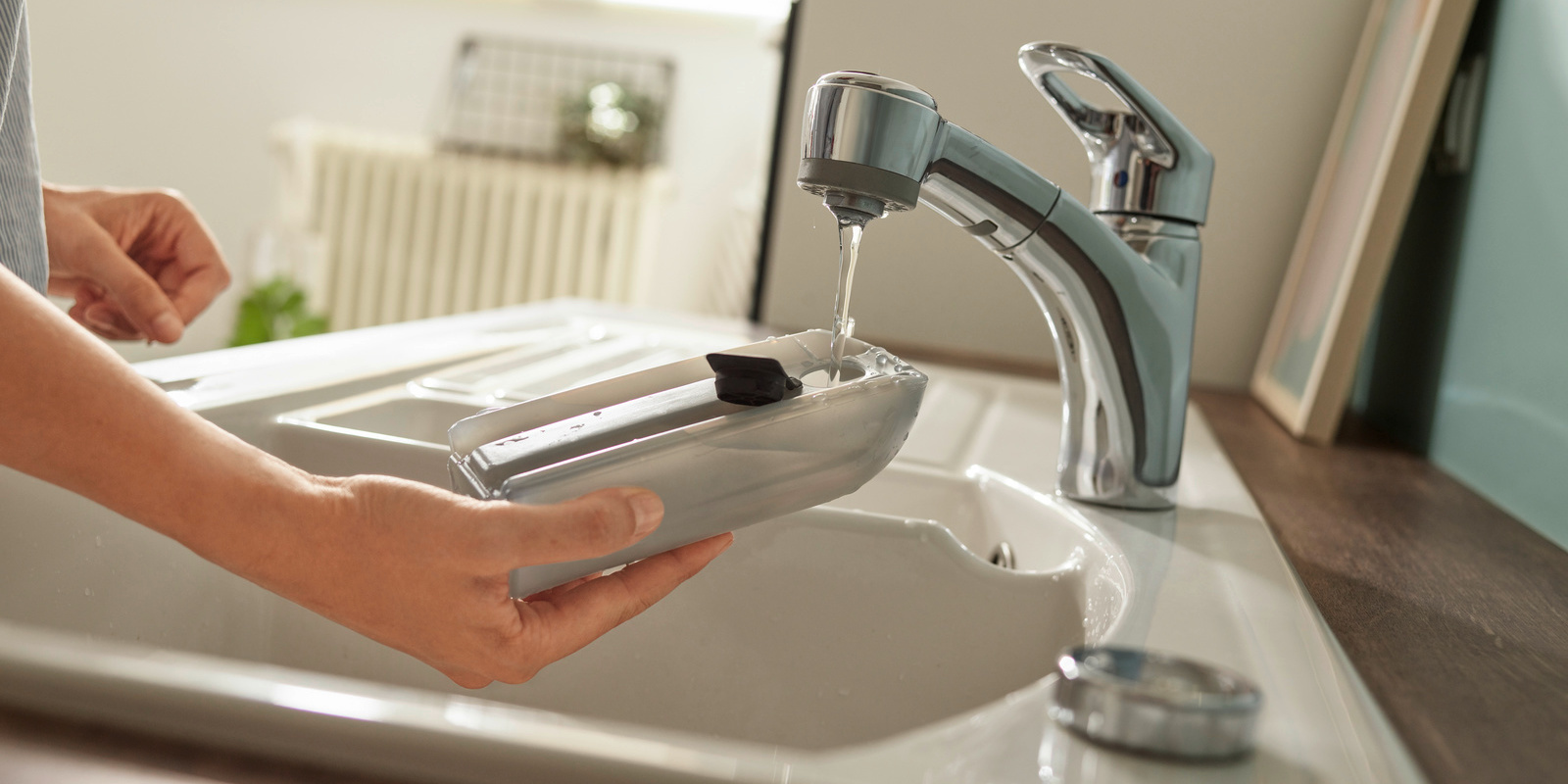 Jusqu'à 90 % d'économie d'eau Jusqu'à 90 % d'économie d'eau