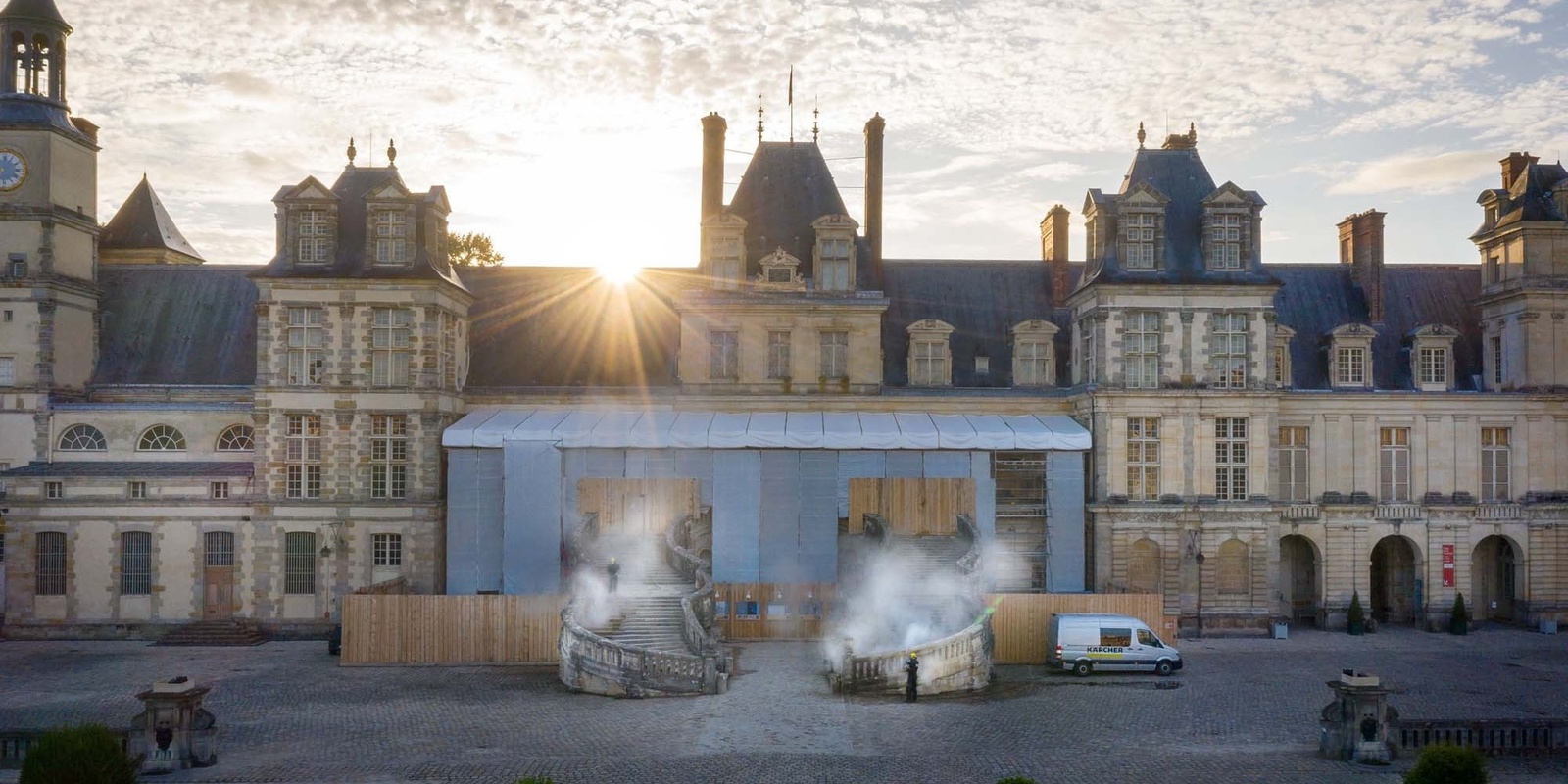 Lâu đài Fontainebleau (Cầu thang móng ngựa) - Fontainebleau, Pháp