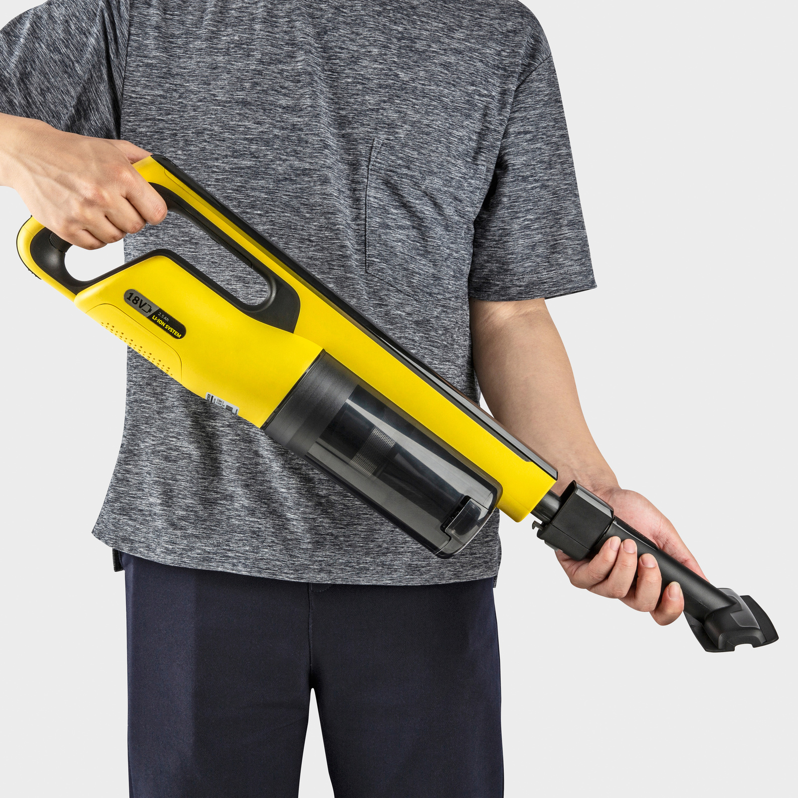 Karcher VC4s Cordless Vac Easily Converts to Hand Vac Karcher VC4s Cordless Vac Easily Converts to Hand Vac