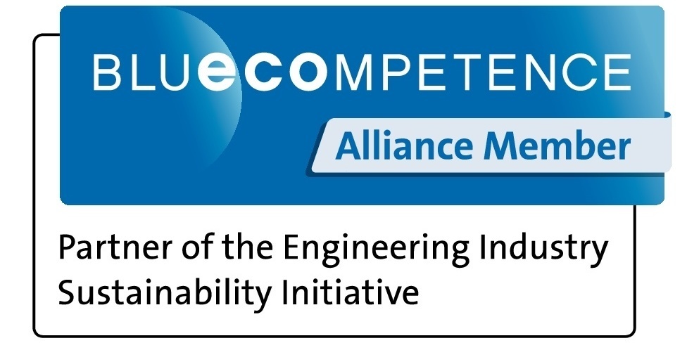 Blue Competence sustainability initiative logo for Blue Competence sustainability initiative