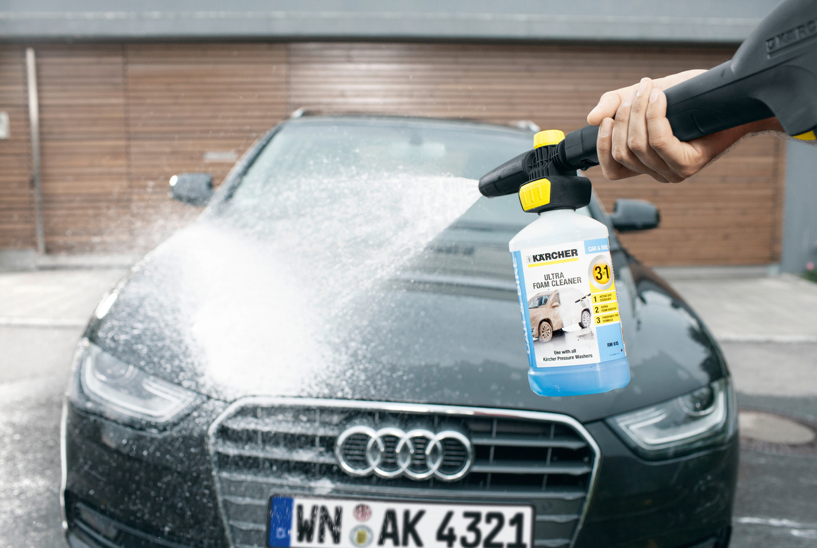 Karcher Pressure Washer Car Cleaning