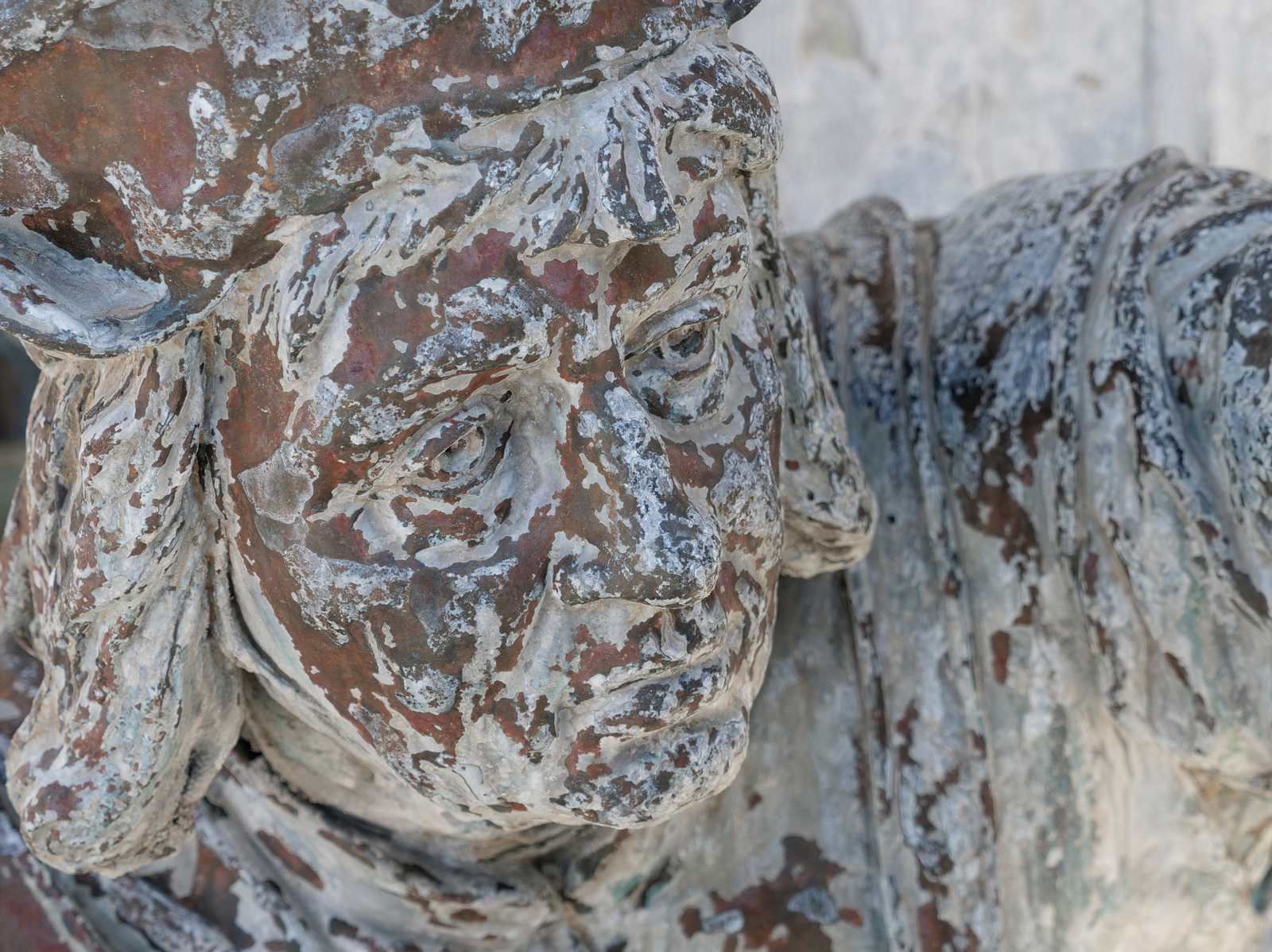 Nettoyage de la Fontaine de Franconie à Würzburg