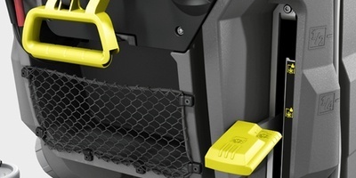 Every touch point color-coded for ease of use yellow foot pedal shows how easy it is to use