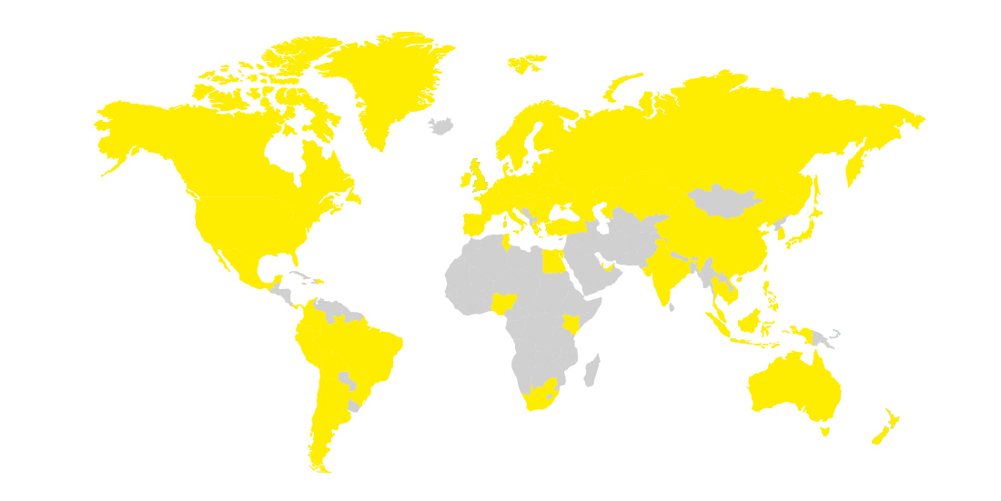 ISO世界地図 ISO世界地図