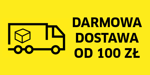 Darmowa dostawa od 100zł Darmowa dostawa od 100zł