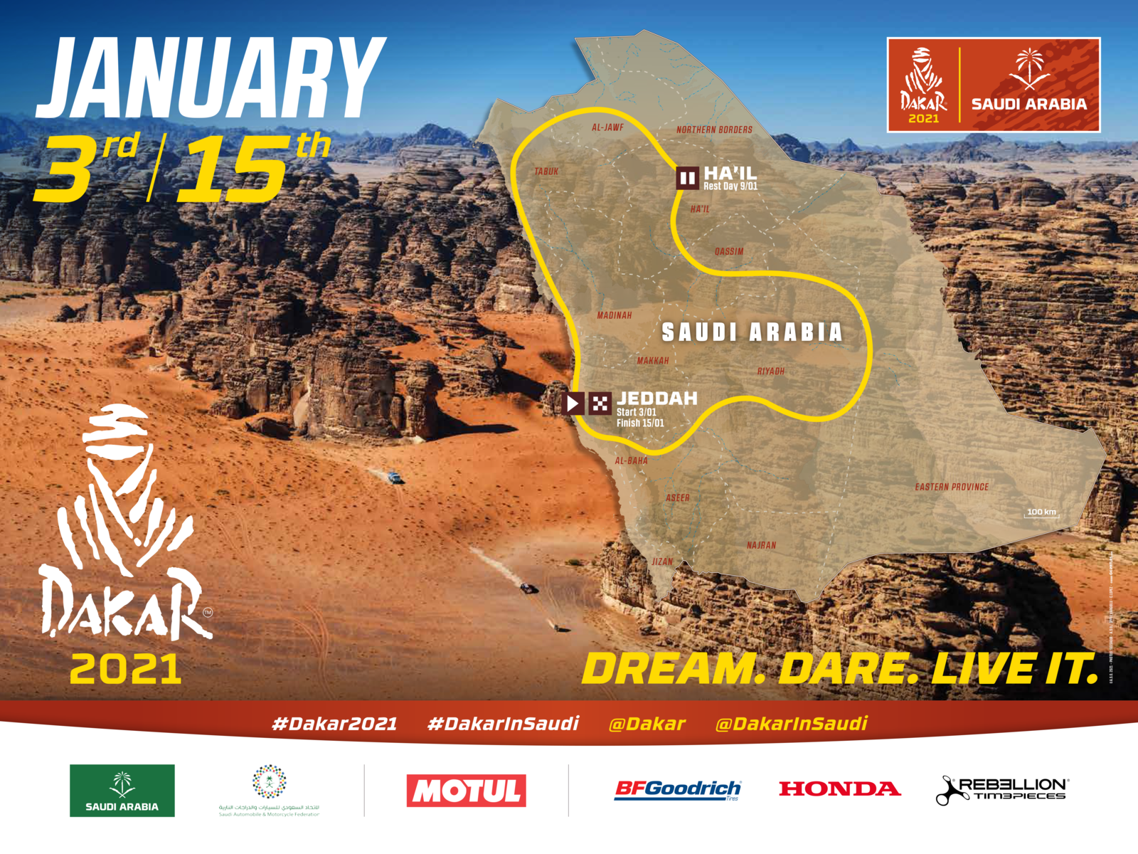 Das Programm der Rallye Dakar Das Programm der Rallye Dakar