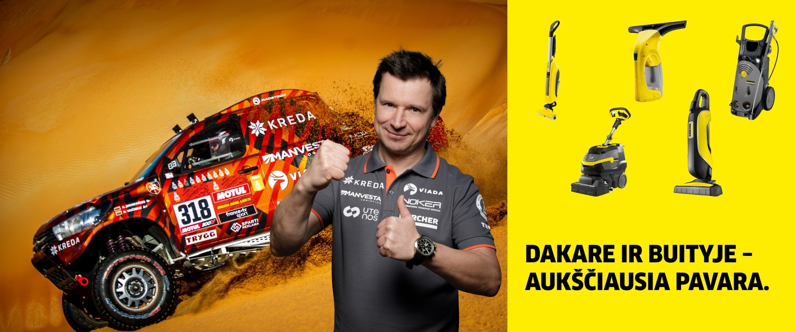 Karcher remia Antana Jukneviciu