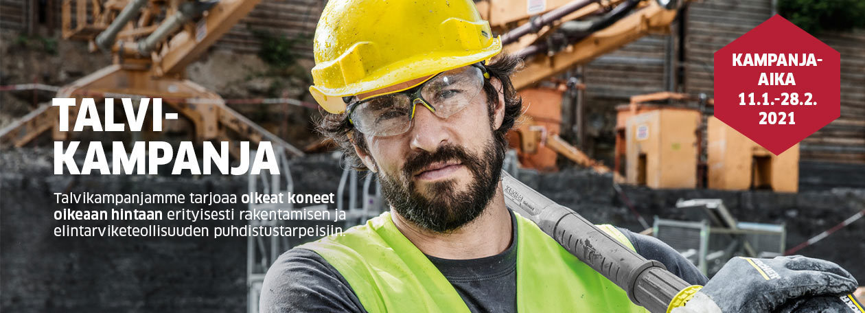 Kärcher Professional: talvikampanja 2021 Kärcher Professional: talvikampanja 2021
