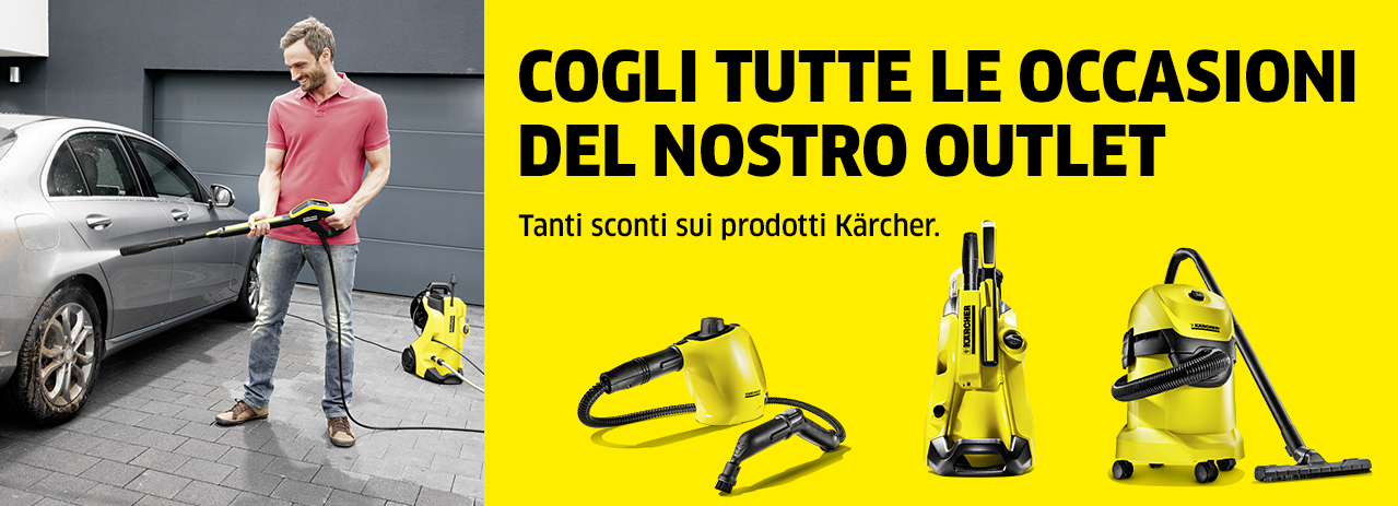 banner outlet Outlet Kärcher Italia