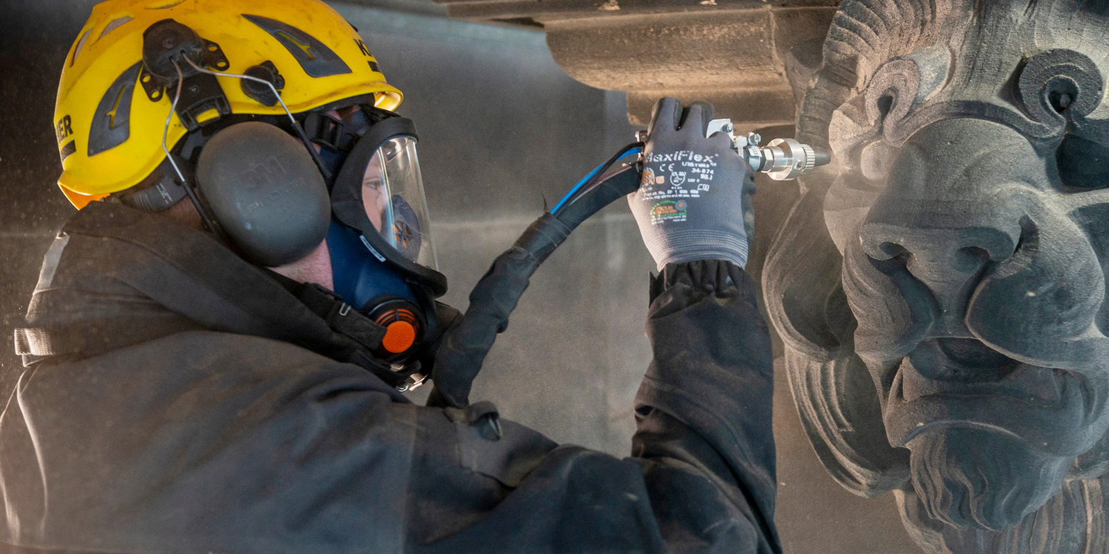 Mount Rushmore cleaning project