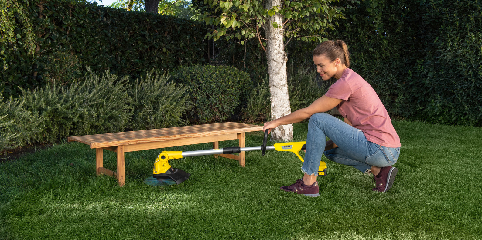 Strunové sekačky na trávu