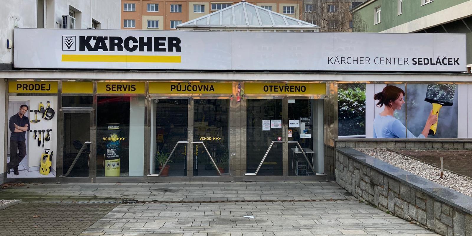 Kärcher Center Sedláček Plzeň - Nepomucká Kärcher Center Sedláček Plzeň - Nepomucká