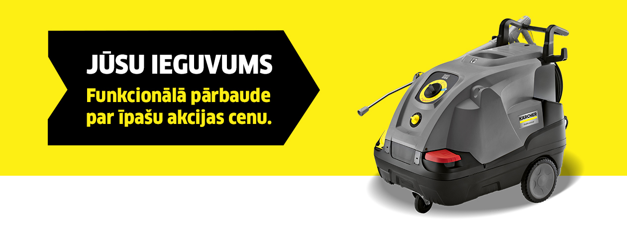 spring check-up for hot water high-pressure cleaner spring check-up for hot water high-pressure cleaner