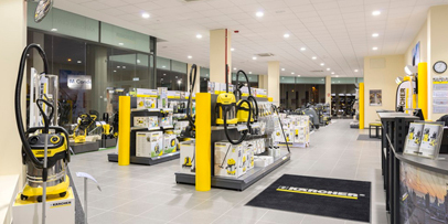 Sala Showroom Kärcher Centers