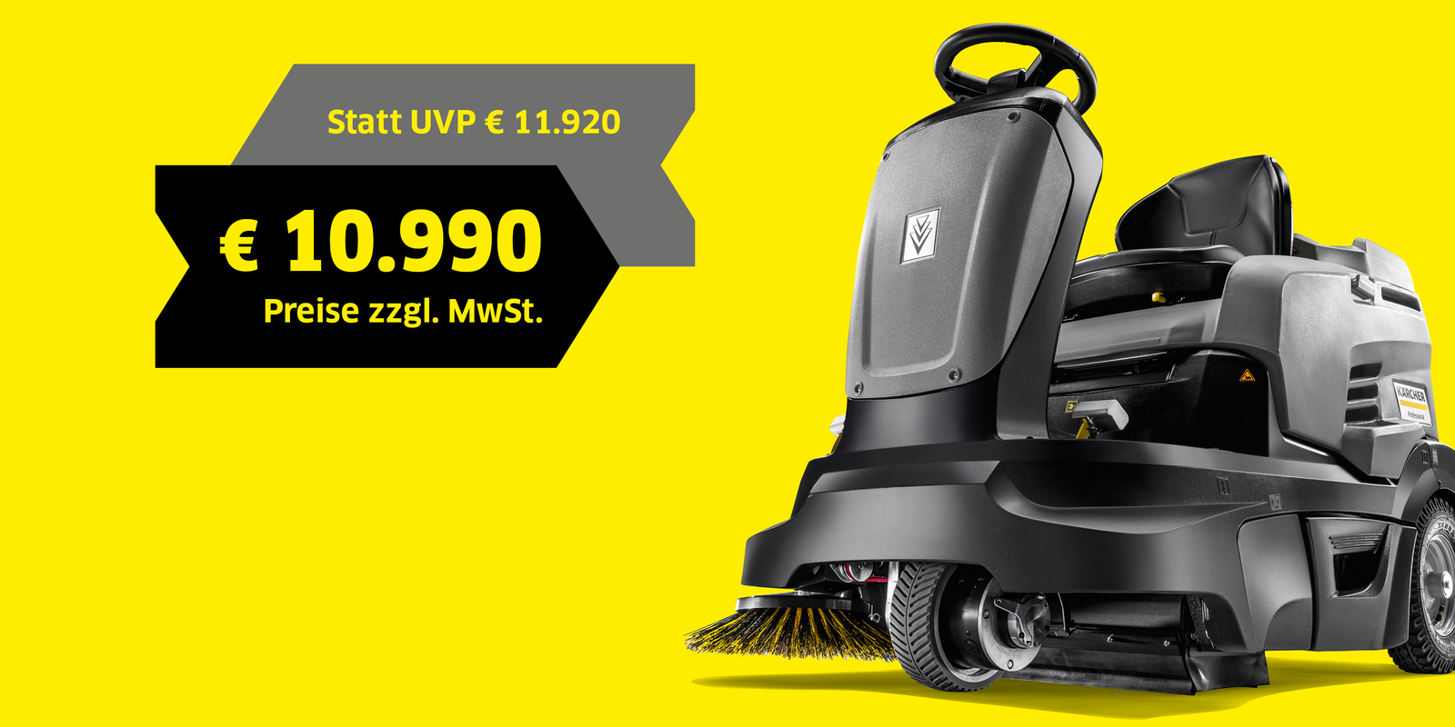 Kehrsaugmaschine KM 90/60 R Bp Pack 10.990€ Kehrsaugmaschine KM 90/60 R Bp Pack 10.990€