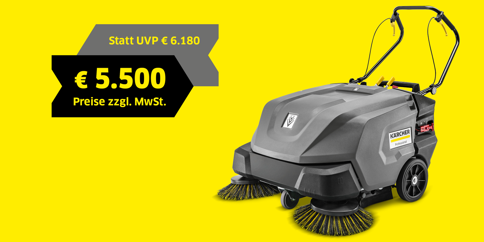 Kehrmaschine KM 85/50 W Bp Pack + 2. SB 5.500€ Kehrmaschine KM 85/50 W Bp Pack + 2. SB 5.500€